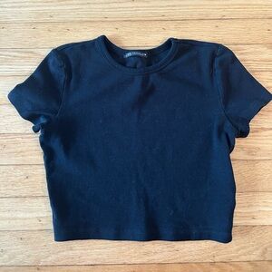 Zara Black Tee
